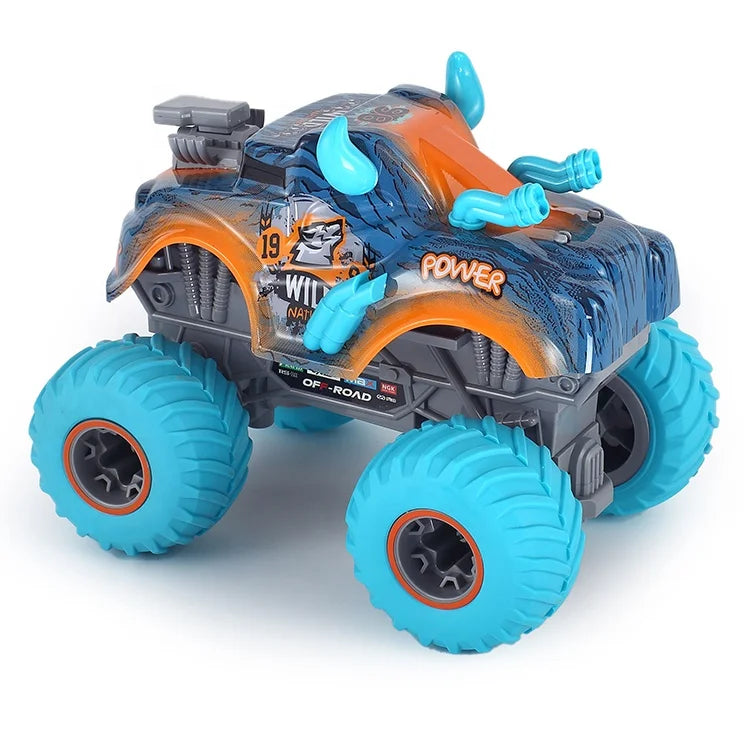 HKM-197075 4X4 Remote Control Monster Truck - 1/16 Scale, 2.4G Electric, Ready-to-Go, Indoor-Outdoor Use