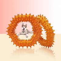 HKM-1971901 Durable Rubber Molar Ring for Small and Medium Dogs, Ideal for Teething and Biting