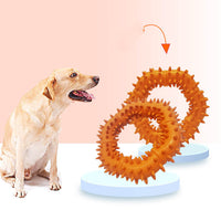 HKM-1971901 Durable Rubber Molar Ring for Small and Medium Dogs, Ideal for Teething and Biting