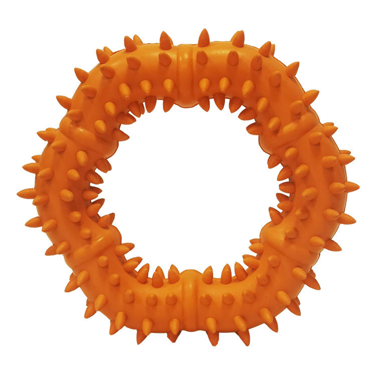 HKM-1971901 Durable Rubber Molar Ring for Small and Medium Dogs, Ideal for Teething and Biting