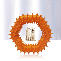 HKM-1971901 Durable Rubber Molar Ring for Small and Medium Dogs, Ideal for Teething and Biting