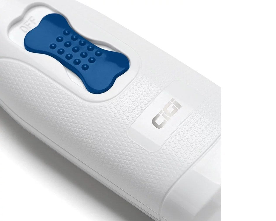 HKM-1972669 Electric Automatic Nail Polisher for Pets - ABS Material, White, Compact Design
