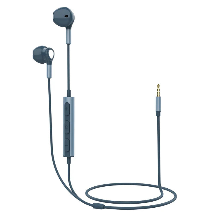 HKM-197459 Noise Cancelling Wired Earphones with 3.5mm Jack for iPhone - Magnetic Stereo Headset