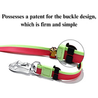HKM-1976637 Dual-Color Embossed Dog Leash Set with 12 Customizable Accessories