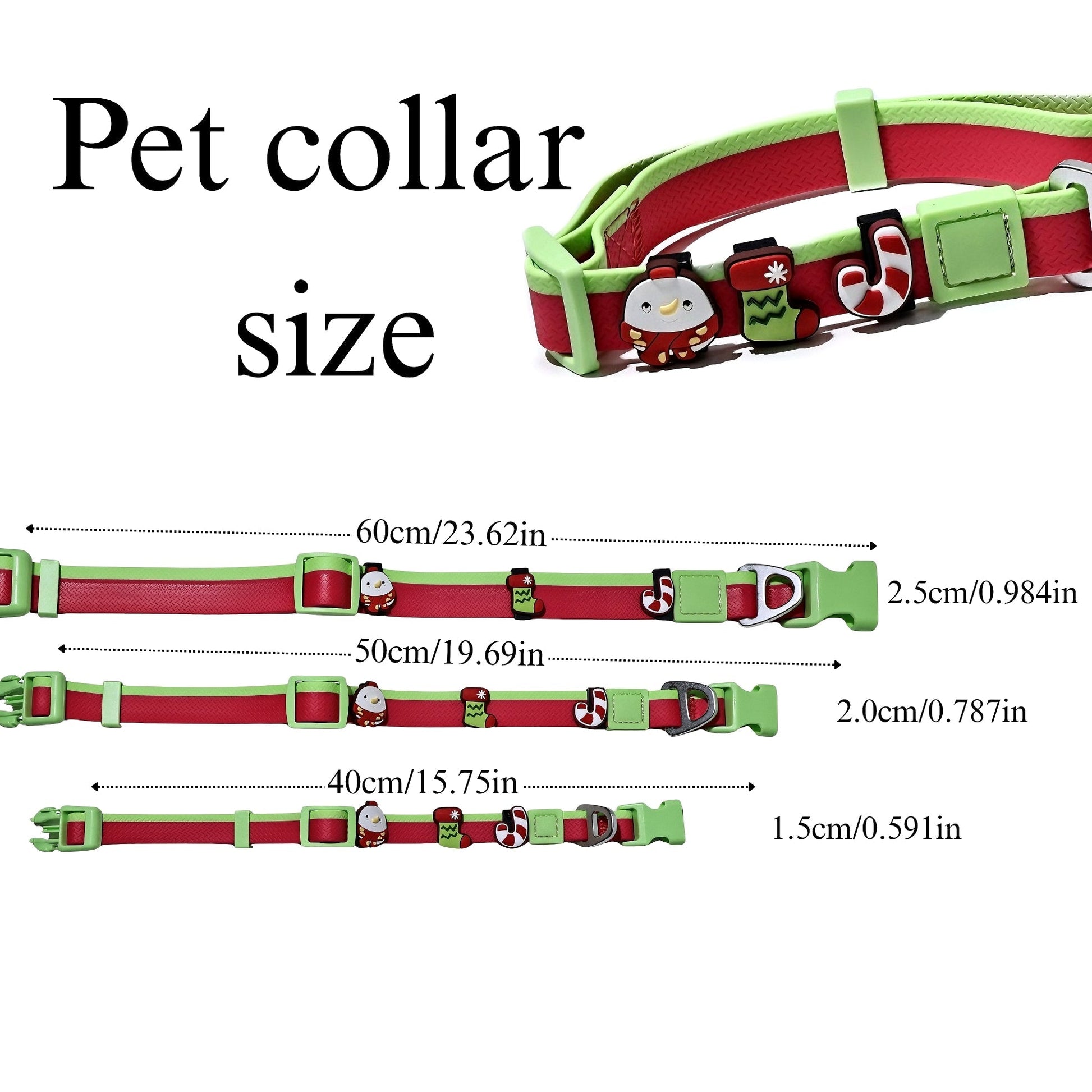 HKM-1976637 Dual-Color Embossed Dog Leash Set with 12 Customizable Accessories