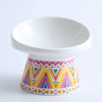 HKM-1977021 Ceramic Anti-Tip Dog Food and Water Bowl - Small and Large Sizes Available