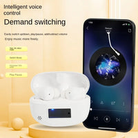 HKM-197715 Yuan Xiaoting Smart Voice-Controlled TWS Wireless Bluetooth In-Ear Headset with JL Chipset for Home Use