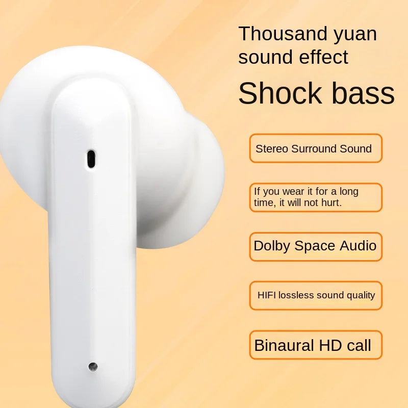 HKM-197715 Yuan Xiaoting Smart Voice-Controlled TWS Wireless Bluetooth In-Ear Headset with JL Chipset for Home Use