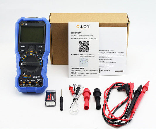 HKM-197779 Digital Multimeter for Voltage and Current Measurement - Handheld, 600V AC/DC, 20A DC, 10A AC