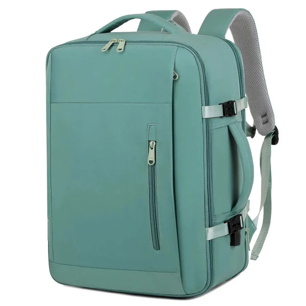 HKM-197779 Waterproof 17-Inch Laptop Backpack for Business Use - Fashionable and Functional Design