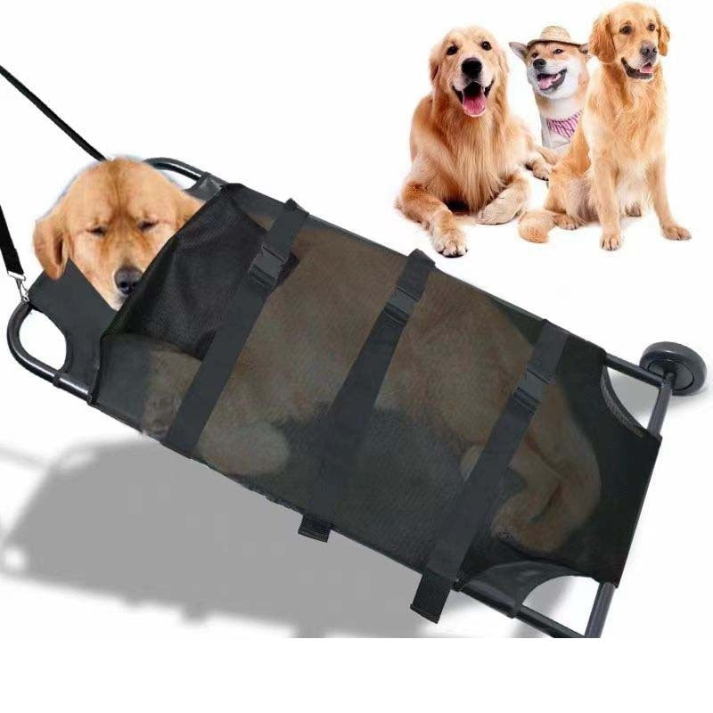 HKM-1978301 Emergency Pet Stretcher - Large Foldable Aluminum Alloy for Safe Transfers