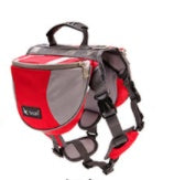 HKM-1979069 Pet Outdoor Oxford Cloth Backpack for Small to Large Dogs - Versatile Pannier in Red, Black, Orange, Blue