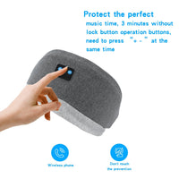 HKM-197907 Bluetooth Music Eye Mask with 3D Memory Foam and USB Charging - Multi-point Connection, 24-Hour Battery Life
