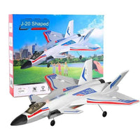 HKM-197971 Remote Control EPP Foam Fighter Aircraft Glider Toy for Outdoor Flying, Ready-to-Fly, 14+ Years