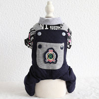 HKM-1980989 Couples and Pet Casual Cotton Clothing - Dog Outfits Available in Various Sizes