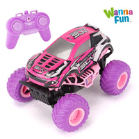 HKM-198227 1:24 Off-Road Remote Control Truck, 4WD Brushless Racing Vehicle with Headlights, High-Speed Indoor-Outdoor Fun