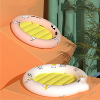 HKM-1982653 Breathable Ice Silk Pet Nest with Oxford Cloth - Available in Small and Large Sizes