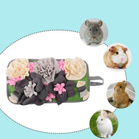 HKM-1985853 Foraging Mat for Rabbits and Guinea Pigs - Emotional Relief Garden Smelling Mat with Totoro Design