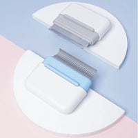 HKM-198803 Double Pocket and Hook Pet Hair Comb Collection for Easy Grooming