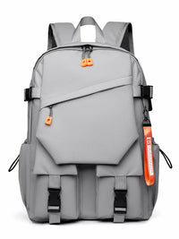 HKM-198931 Custom Logo Water-Repellent Men's Backpack with Large Capacity for Travel and College Students, 17 Inch Design