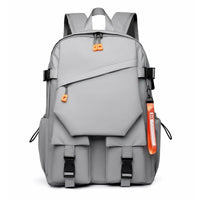 HKM-198931 Custom Logo Water-Repellent Men's Backpack with Large Capacity for Travel and College Students, 17 Inch Design
