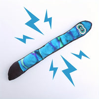 HKM-1989821 Plush Snake Shape Dog Squeaky Toy - Durable Interactive Chew Toy for Pets