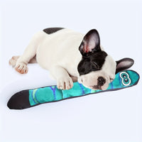 HKM-1989821 Plush Snake Shape Dog Squeaky Toy - Durable Interactive Chew Toy for Pets