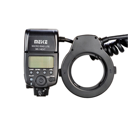 HKM-199059 Meike MK-14EXT Macro Ring Flash for Canon 5D Series and EOS R Cameras