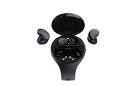 HKM-199059 Sports Bluetooth Headset and Smart Watch Combo - Durable ABS Construction with Sleek Design