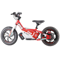HKM-199123 Electric Kids Balance Bike with 12-Inch Wheels, 36V Lithium Battery, and Disc Brakes