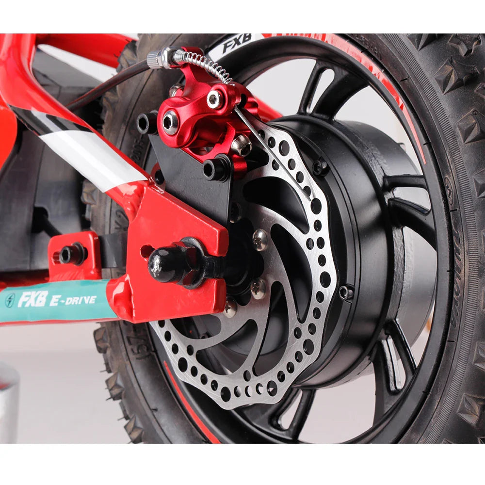 HKM-199123 Electric Kids Balance Bike with 12-Inch Wheels, 36V Lithium Battery, and Disc Brakes