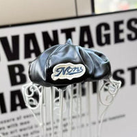 HKM-1993149 Concave Decorative Dog Hat in Brown, Rose Red, and Black - Suitable for All Seasons