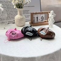 HKM-1993149 Concave Decorative Dog Hat in Brown, Rose Red, and Black - Suitable for All Seasons