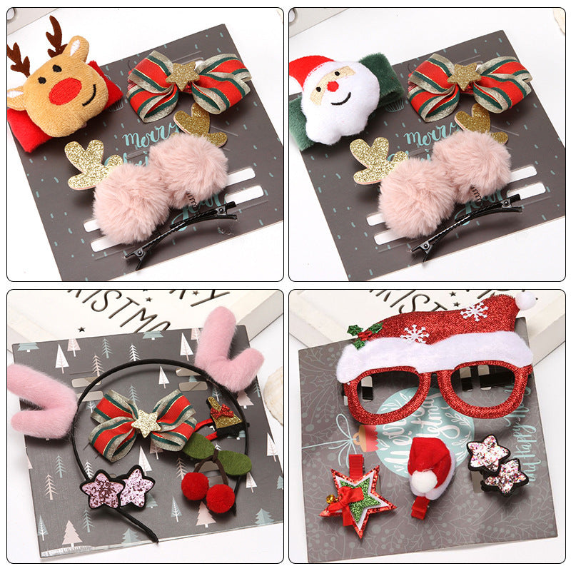 HKM-199315 Christmas Cloth Gift Set – Festive 16x16cm Decor Collection