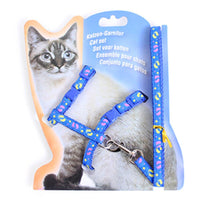 HKM-1993917 Adjustable Nylon Cat Vest Towing Rope with Chest Strap - Available in Various Colors