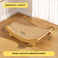 HKM-1994301 Durable Sisal Cat Scratch Board in Small and Large Sizes, Wear-Resistant Design