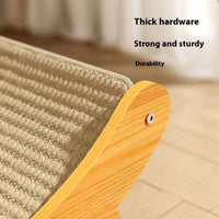 HKM-1994301 Durable Sisal Cat Scratch Board in Small and Large Sizes, Wear-Resistant Design