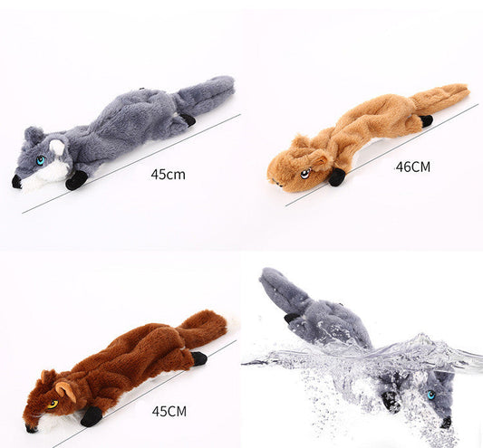 HKM-1994941 Durable Plush Dog Chew Toy for Teeth Cleaning and Biting Prevention
