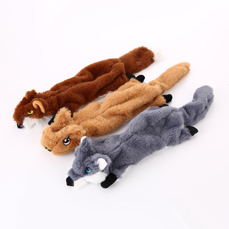 HKM-1994941 Durable Plush Dog Chew Toy for Teeth Cleaning and Biting Prevention