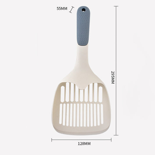 HKM-1995581 Large Cat Litter Shovel for Efficient Pet Waste Cleanup - Ideal Tool for Tofu Cat Litter