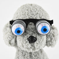 HKM-1995709 Stylish Round Lens Glasses for Pets - Colorful Headwear for Cats and Dogs