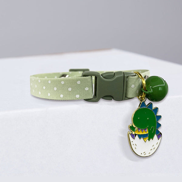HKM-1996093 Cute Polka Dot Cat and Small Dog Collars in Various Designs and Sizes