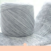 HKM-199699 Soft Hand-Knitted Cotton Blended Yarn for DIY Projects