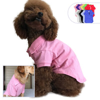 HKM-1998269 Cotton Polo Shirt for Pets - Stylish & Comfortable Outfits