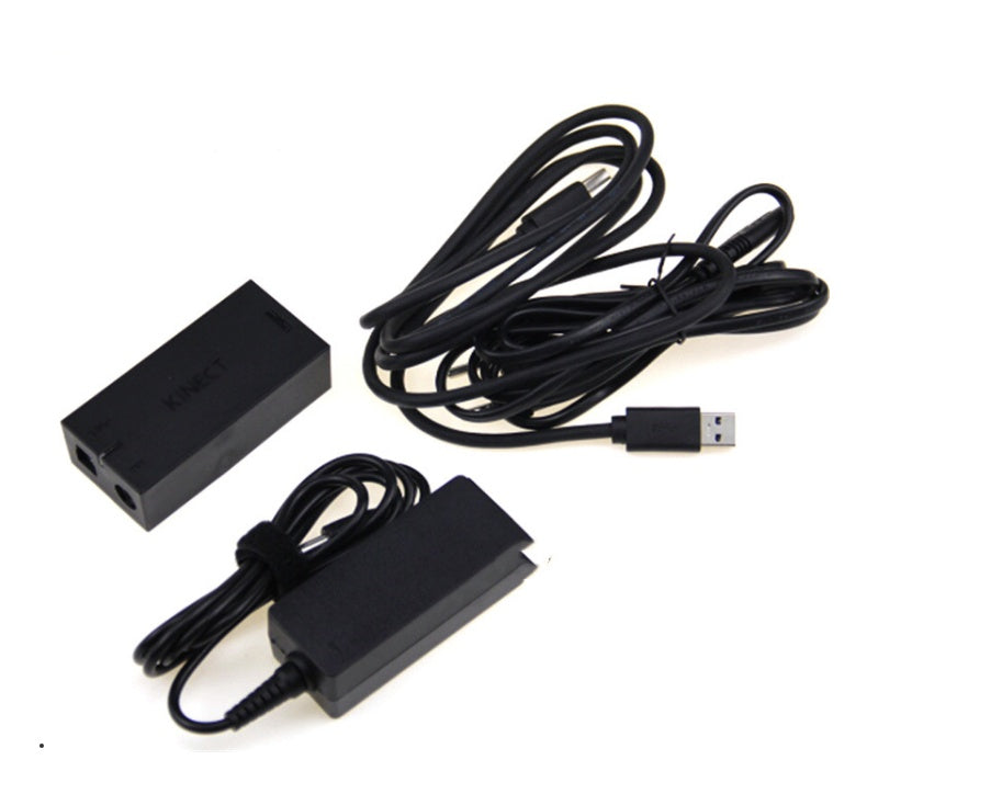 HKM-199891 Power Adapter for Xbox One S/X - Somatosensory 2.0, ABS & Metal, Compact Design