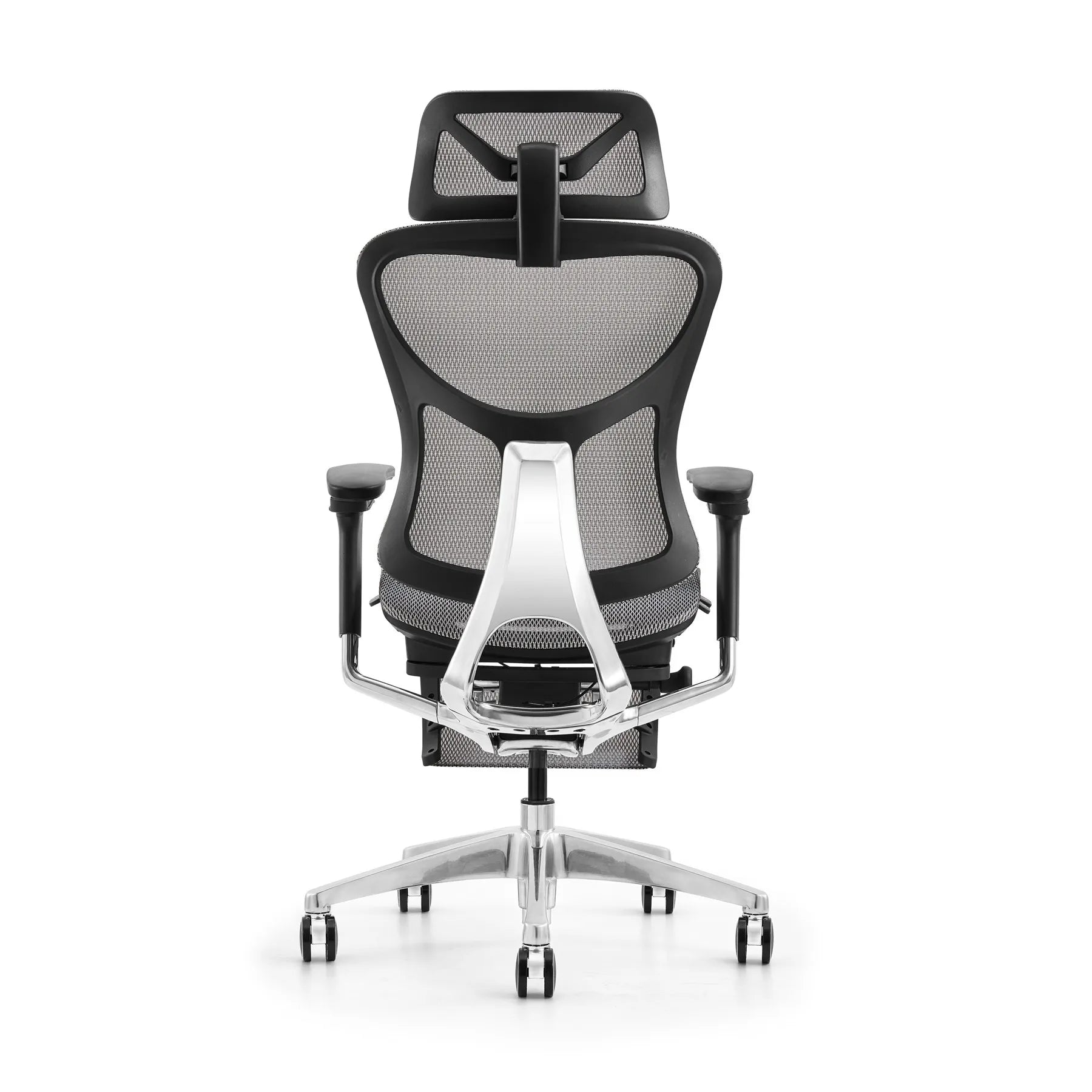 HKM-199955 Ergonomic High Back Office Chair with Footrest and 4D Armrest for Tall Individuals