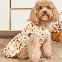 HKM-2000445 Breathable Pet Dog Princess Skirt with Cute Prints in Various Styles and Sizes