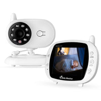 HKM-200083 3.5 Inch Baby Care Night Vision Monitor with Two-Way Intercom and Temperature Display