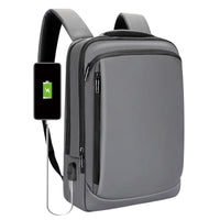 HKM-200083 Smart USB Laptop Backpack with Large Capacity and Charging Port for Men
