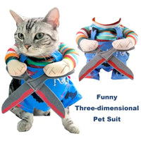 HKM-2001469 Adjustable Scissor Hand Cat and Dog Costume for Halloween and Christmas Events